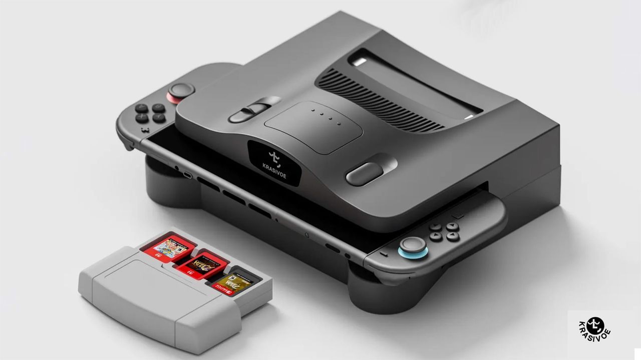 Featured image N64 style Switch dock holds 6 game cards 89