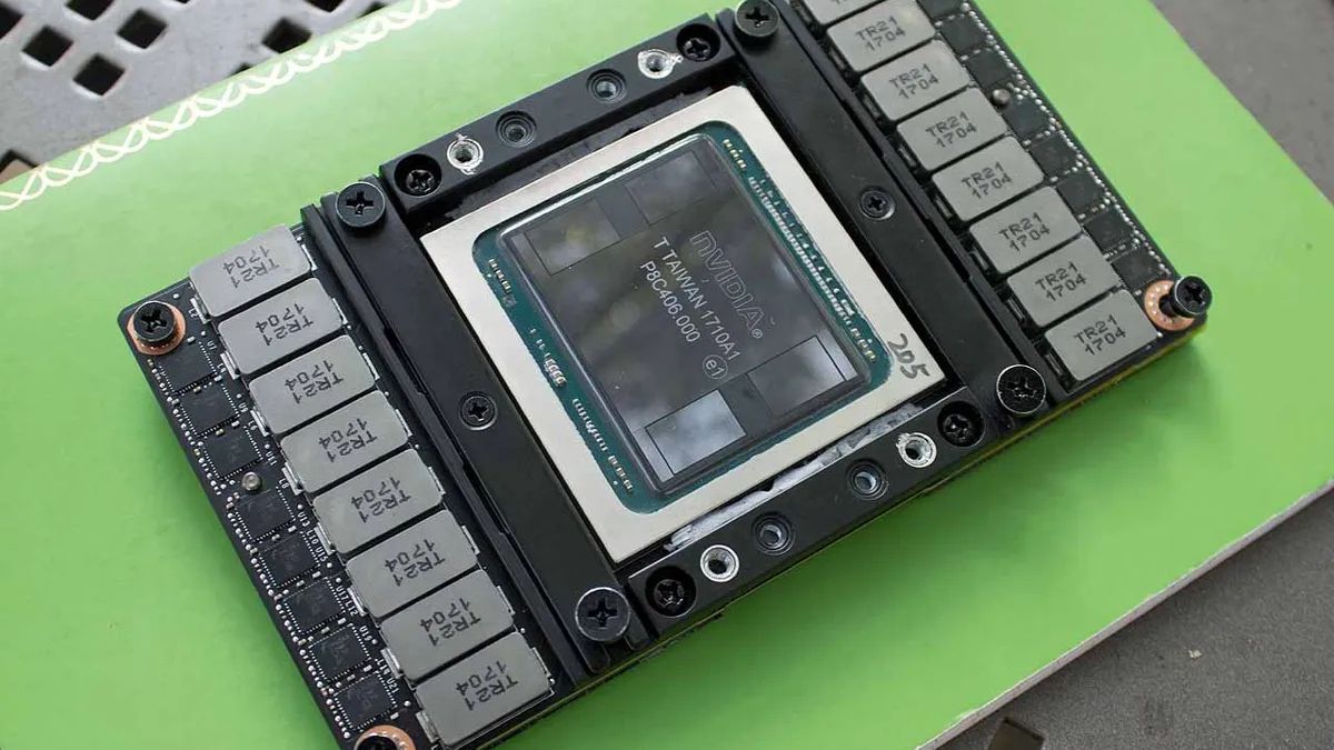 Featured image Loud AI rig Nvidia V100 added to gaming PC for 266