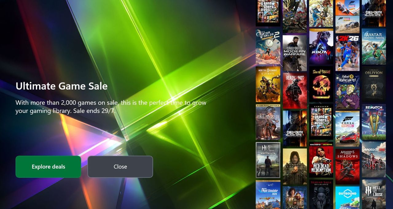 Featured image Xbox Ultimate Game Sale 2026 deals are live