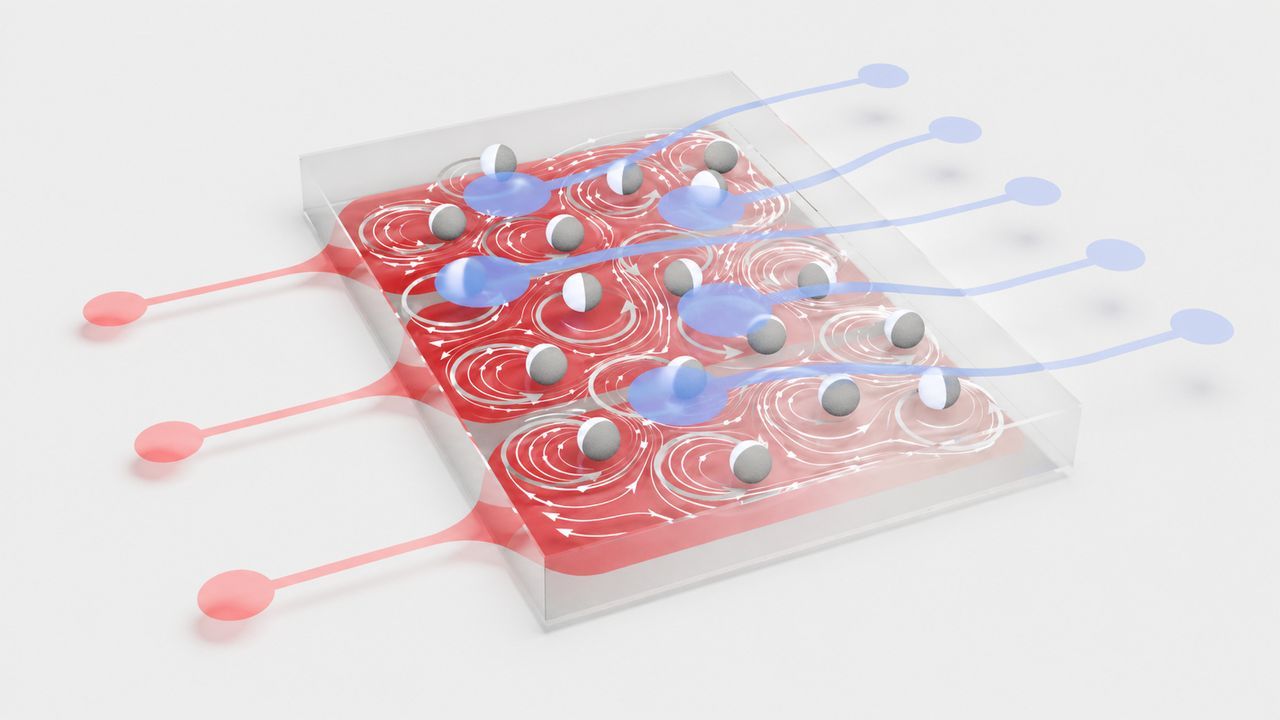 Featured image Turning chaotic particles into liquid computers still trails rivals