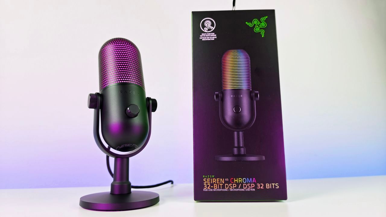 Featured image Razer Seiren V3 Chroma RGB power and amazing sound review