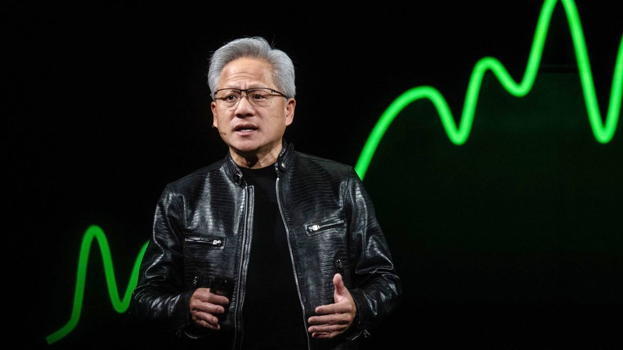 Featured image Jensen Huang defends open AI access with Google OpenAI Meta on X