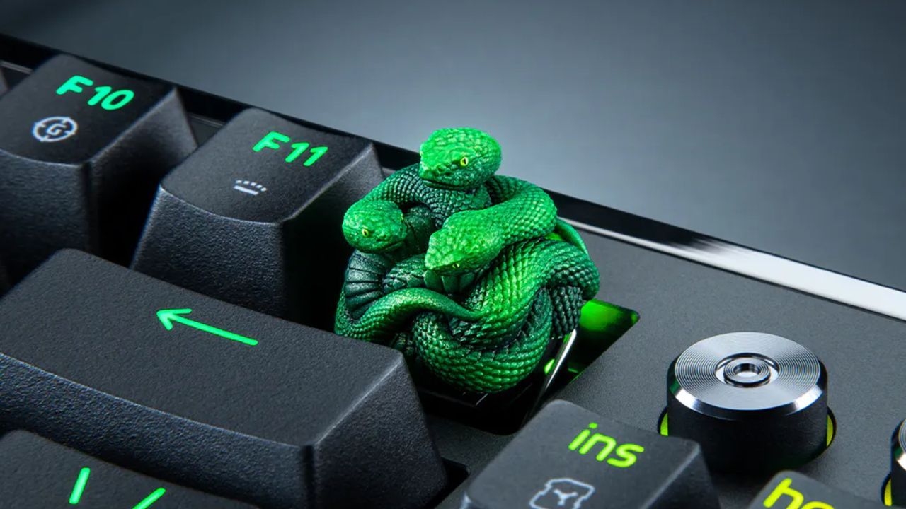 Featured image The 90 Razer Keycap cult of snakes