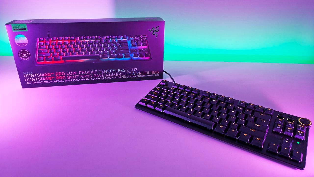 Featured image Razer Huntsman V3 Pro Thin green speed tuned for pros