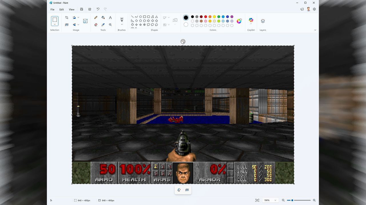 Featured image Paint runs Doom at 35 fps via Azure CTO project
