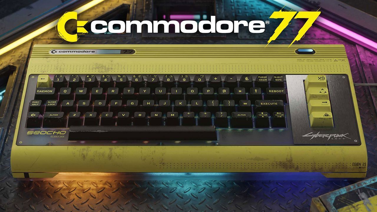 Featured image Commodore unveils Cyberpunk 2077 C64U special edition
