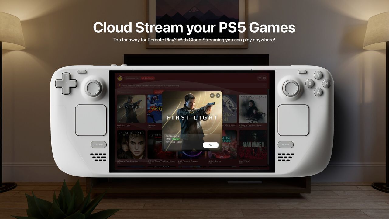 Featured image Asobi streams PS5 games on Steam Deck bypassing PlayStation Portal