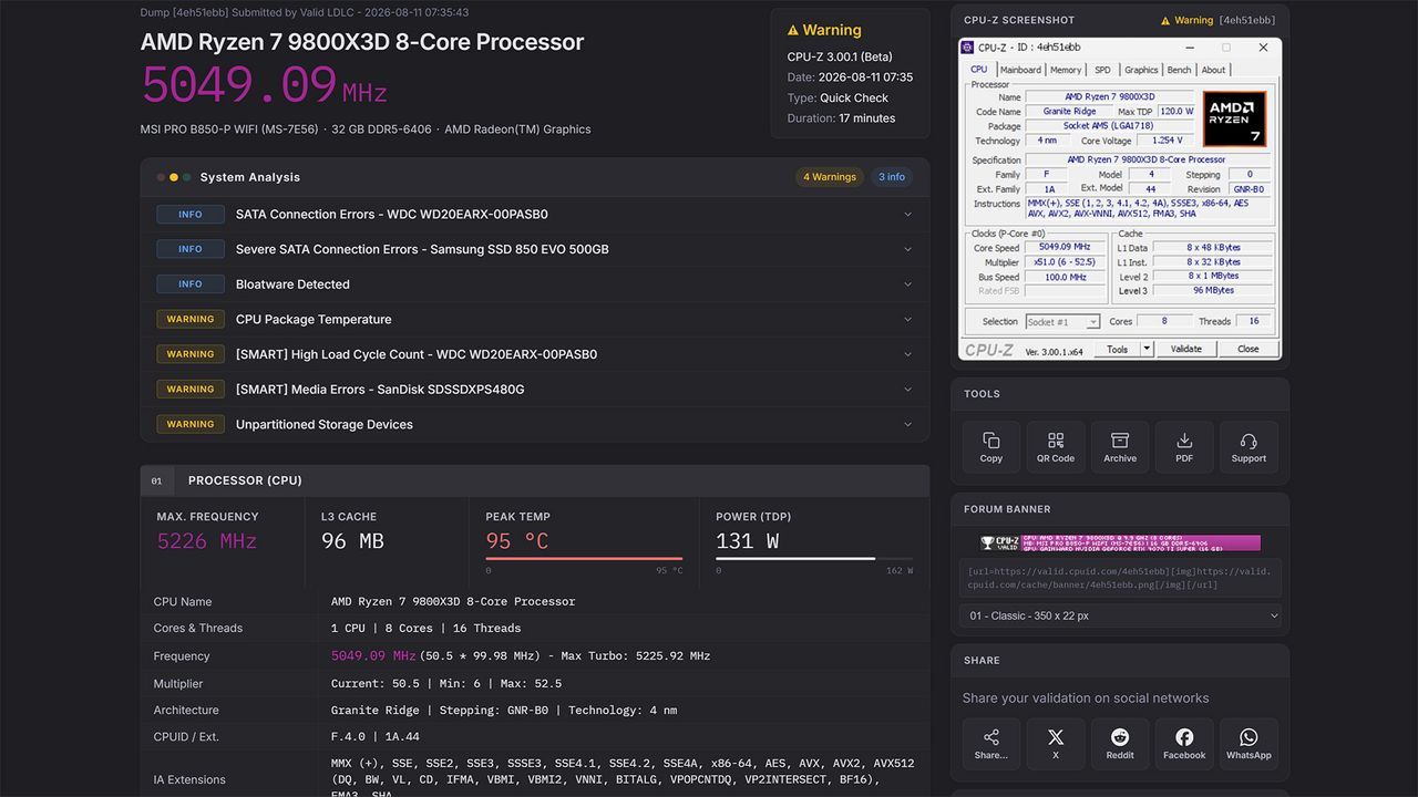 Featured image CPUZ V3 100 health checks and stress testing