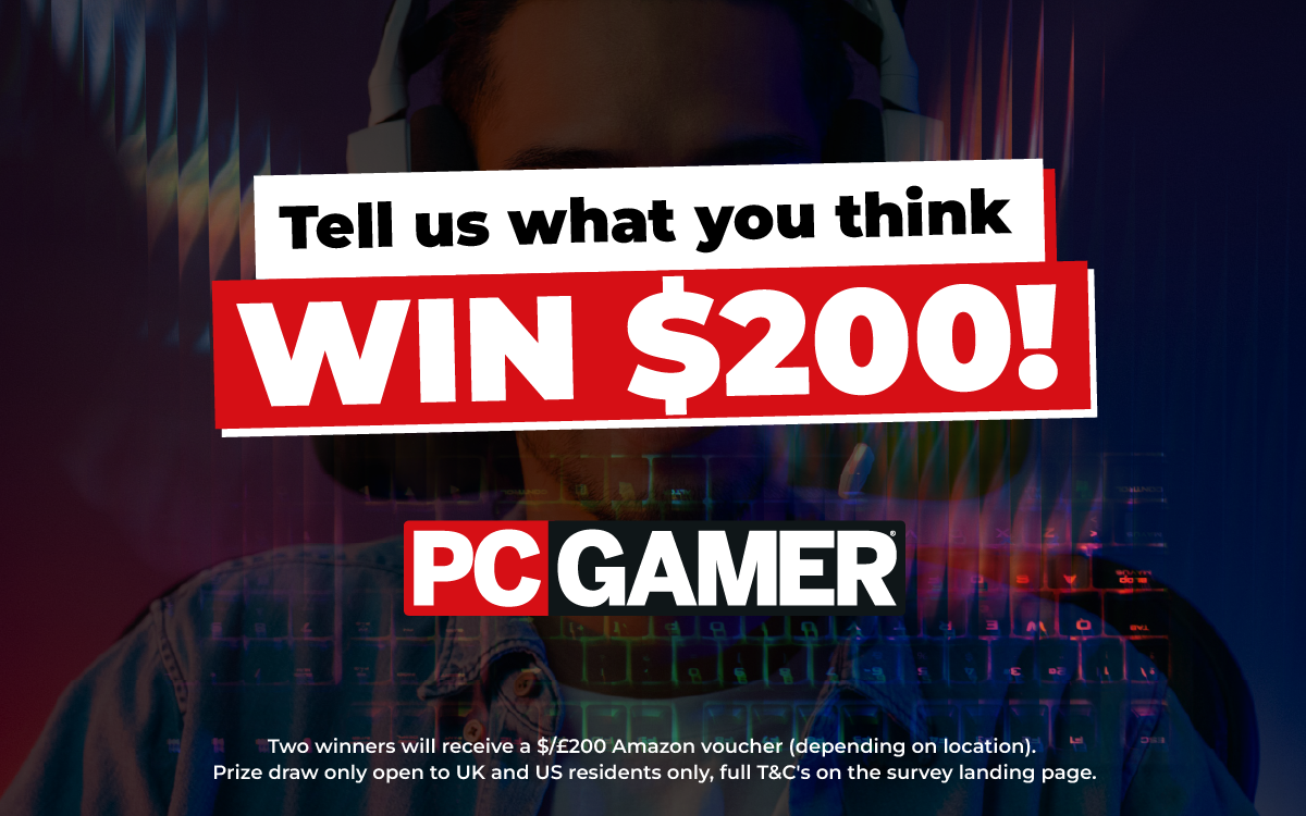 Featured image Win 200 and shape the future of PC Gamer
