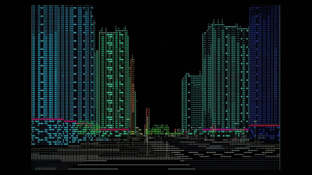 Featured image Explore a 3D ASCII Cyberpunk City