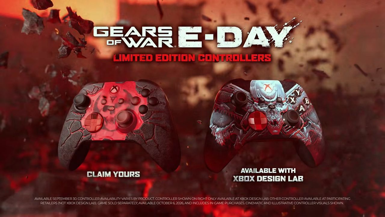 Featured image Gears of War Limited Edition Controllers revealed Sick Designs