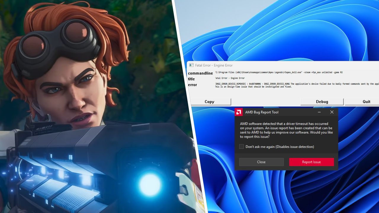 Featured image Apex Legends fatal errors with RX 9070 XT GPUs workaround