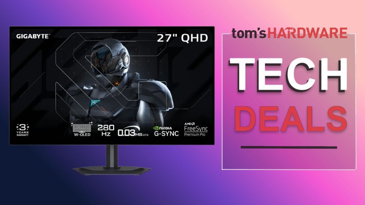 Featured image 200 off Gigabyte 280Hz WOLED monitor with KVM switch for 399
