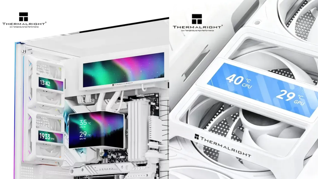 Featured image Snapon LCD turns 120mm PC fans into displays