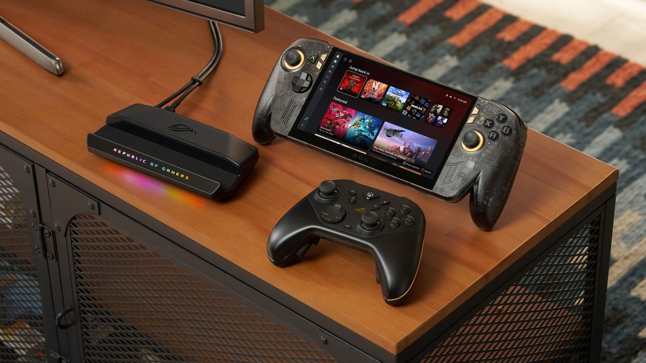 Featured image ROG Ally X20 OLED display and new design preorder now