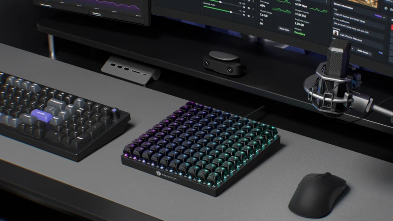 Featured image Keychron launches 100key RGB pad with exclusive Apex switches