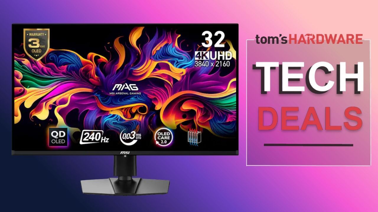 Featured image MSI 4K OLED monitor at lowest price 599 Save 130