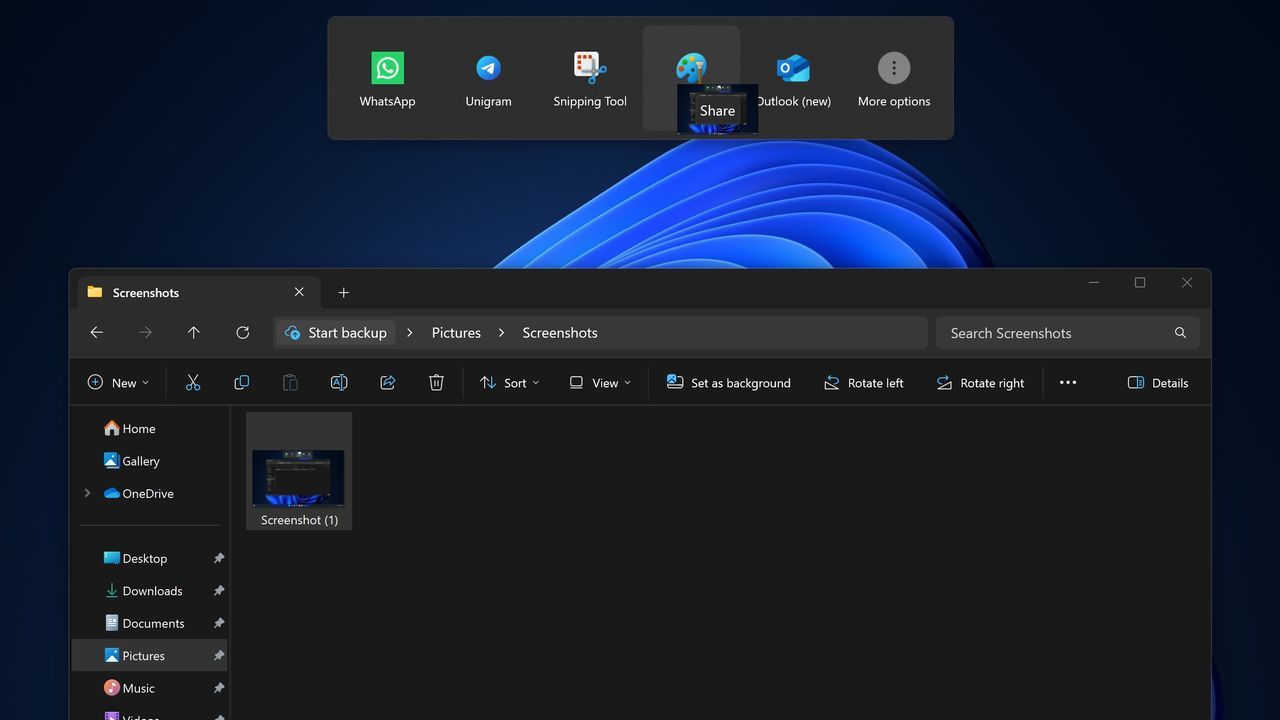 Featured image Microsoft removes Drag Tray file sharing from Windows 11