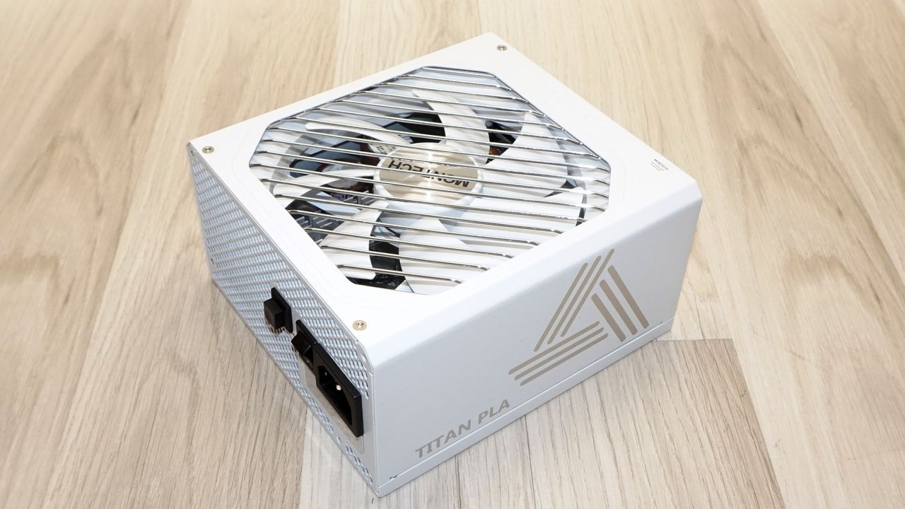 Featured image Stunning allwhite Montech Titan 750W PSU review