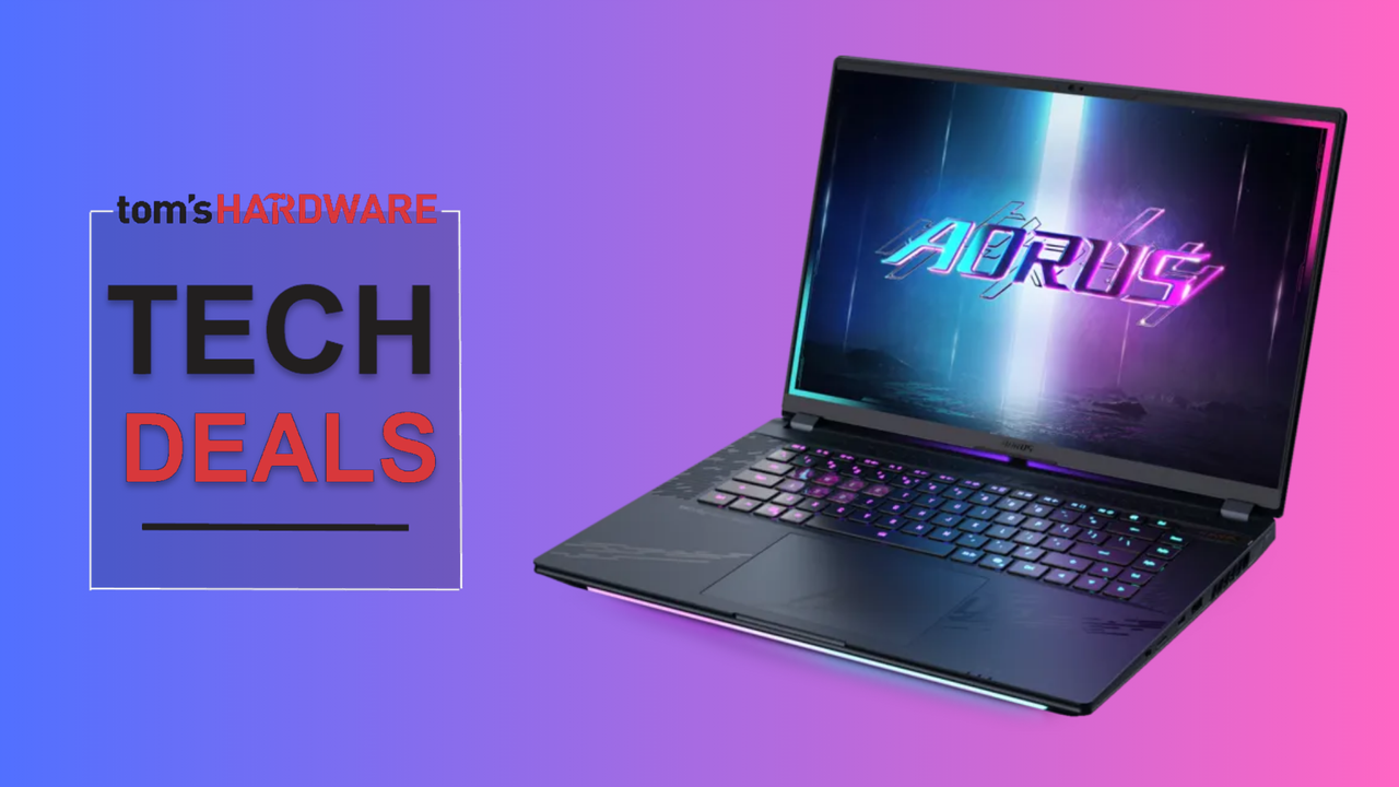 Featured image Steal this Gigabyte OLED gaming laptop with RTX 5070 Ti for 1999