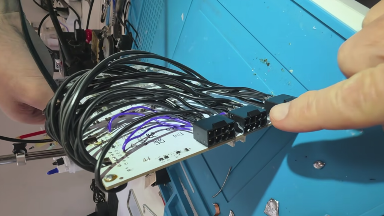 Featured image Modded RTX 5090 ditches 16pin for triple 8pin power and 3400 MHz