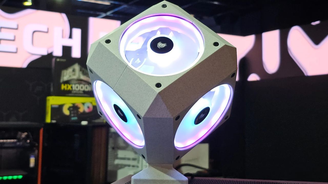 Featured image Corsair shares 3D print files for April Fools fan cube