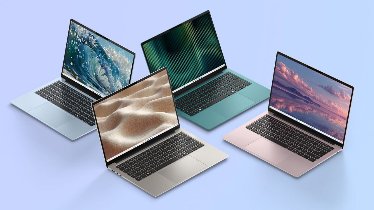 Featured image Dell laptops vs MacBook Neo ports and colors