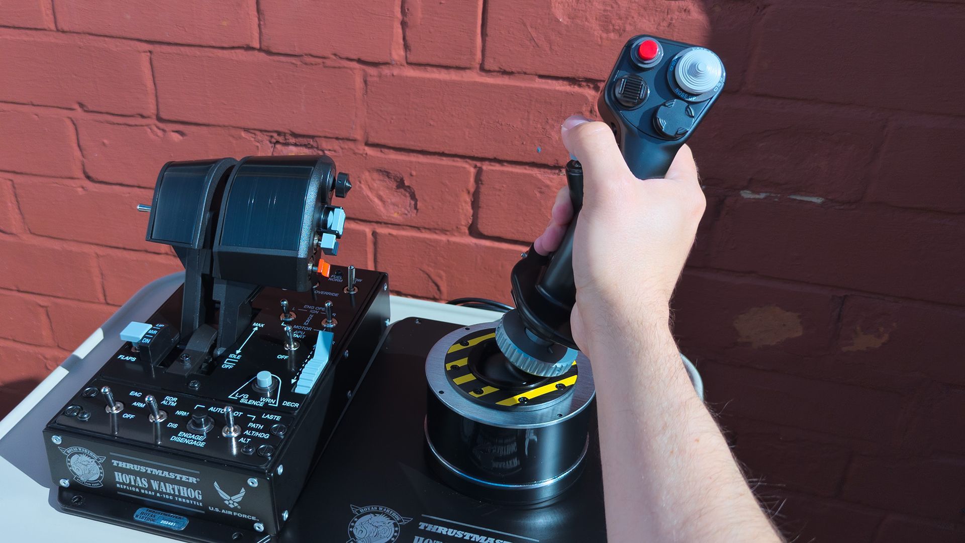 Featured image HOTAS WARTHOG MKII Authentic military flight sim hardware review