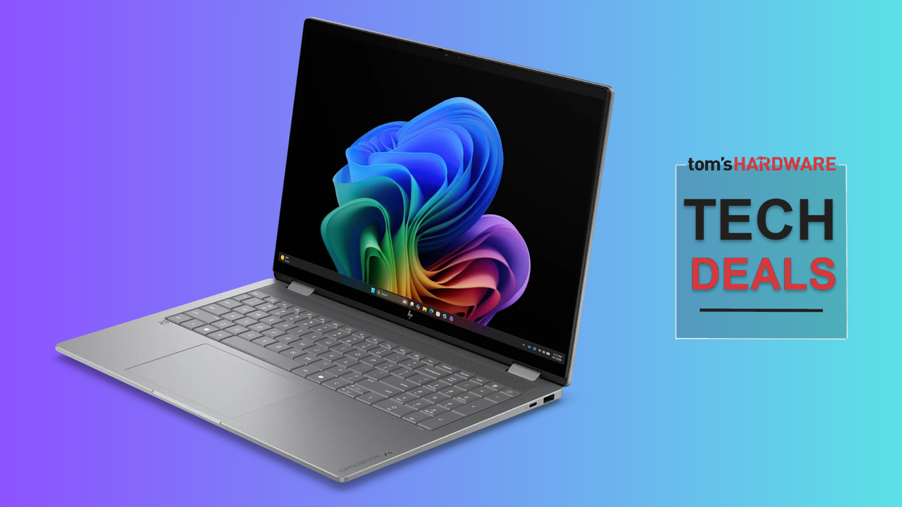 Featured image 16inch OLED HP laptop with Ryzen AI for 699