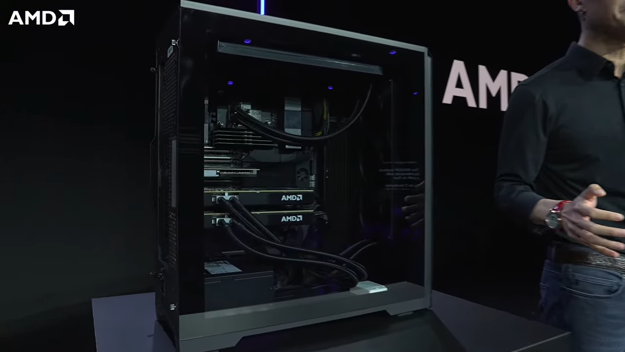 Featured image AMD unveils the most powerful AI workstation