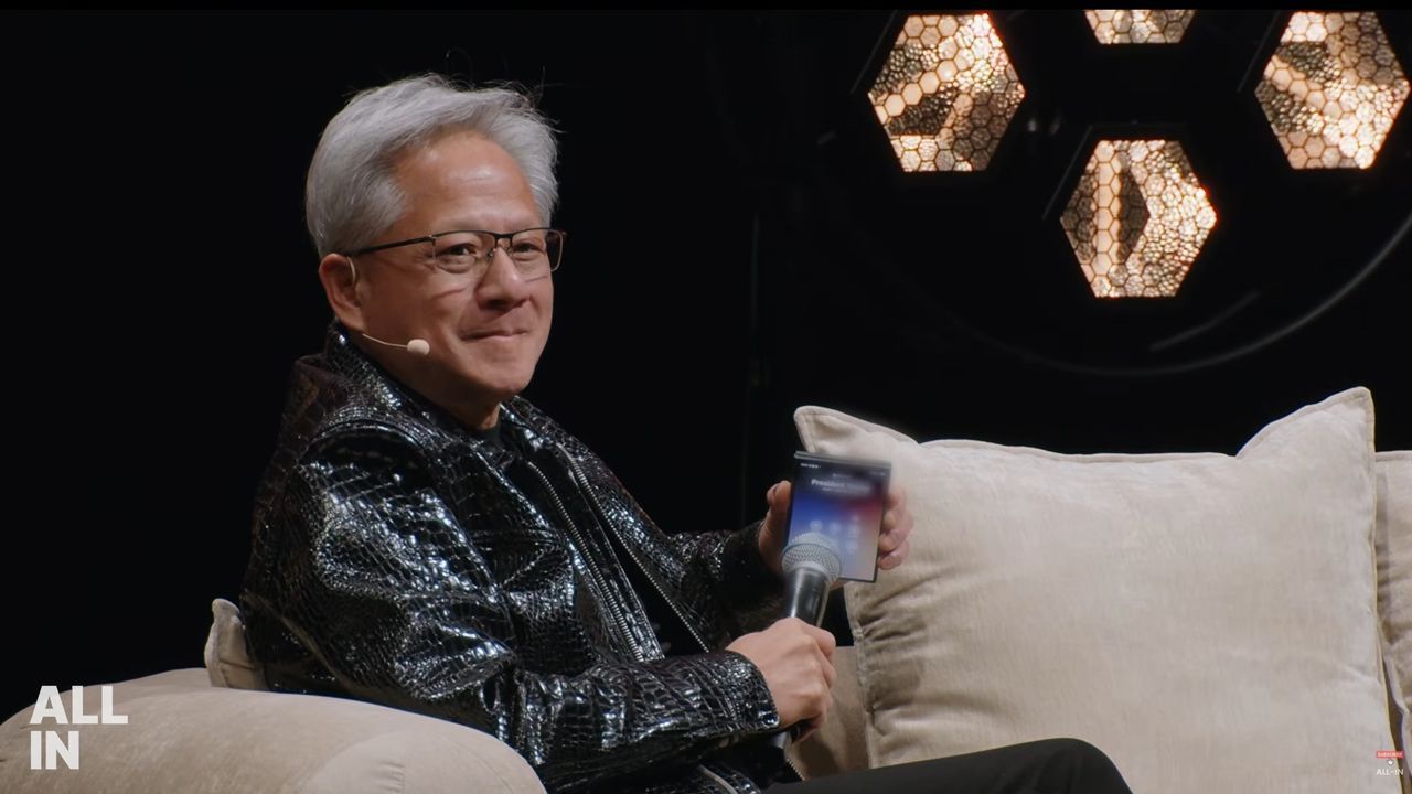 Featured image Huang tells Trump AI doomsayers are a hoax