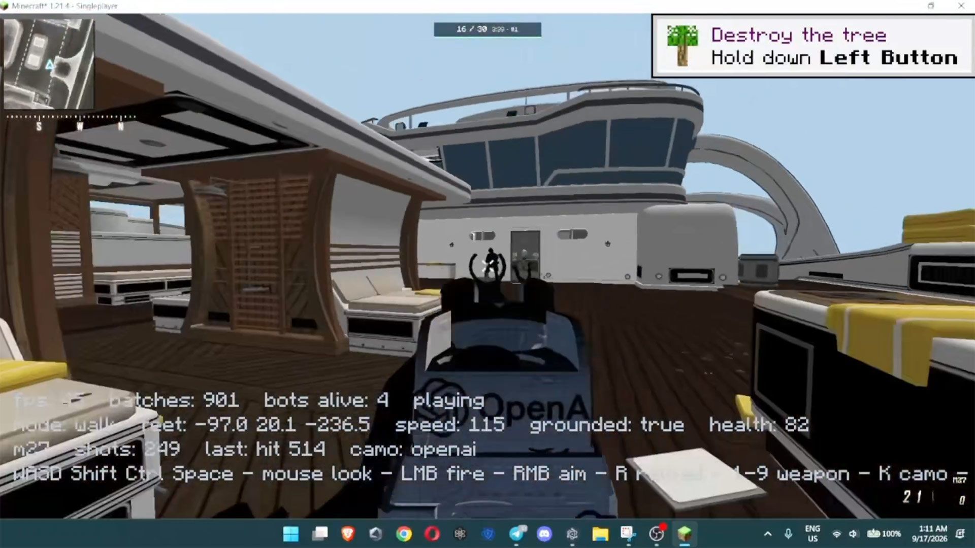 Featured image Running CoD BO2 in Minecraft natively with GPT6 Astra 45fps