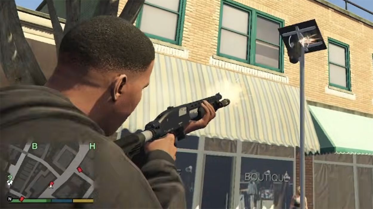 Featured image GTA 5 mod Destructible Flock cameras you can destroy