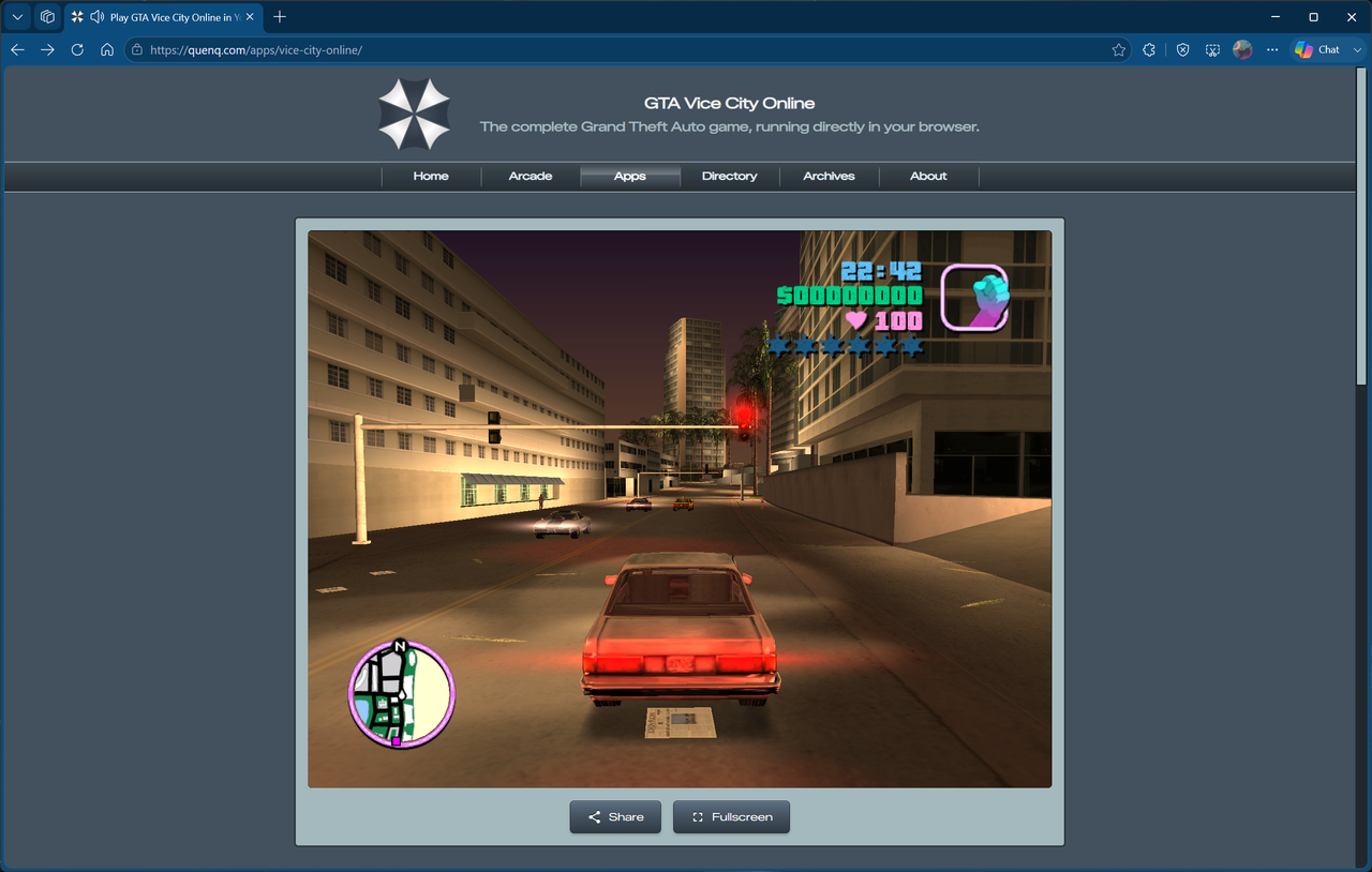 Featured image GTA VC and GTA III return to web browsers 100 FPS gaming