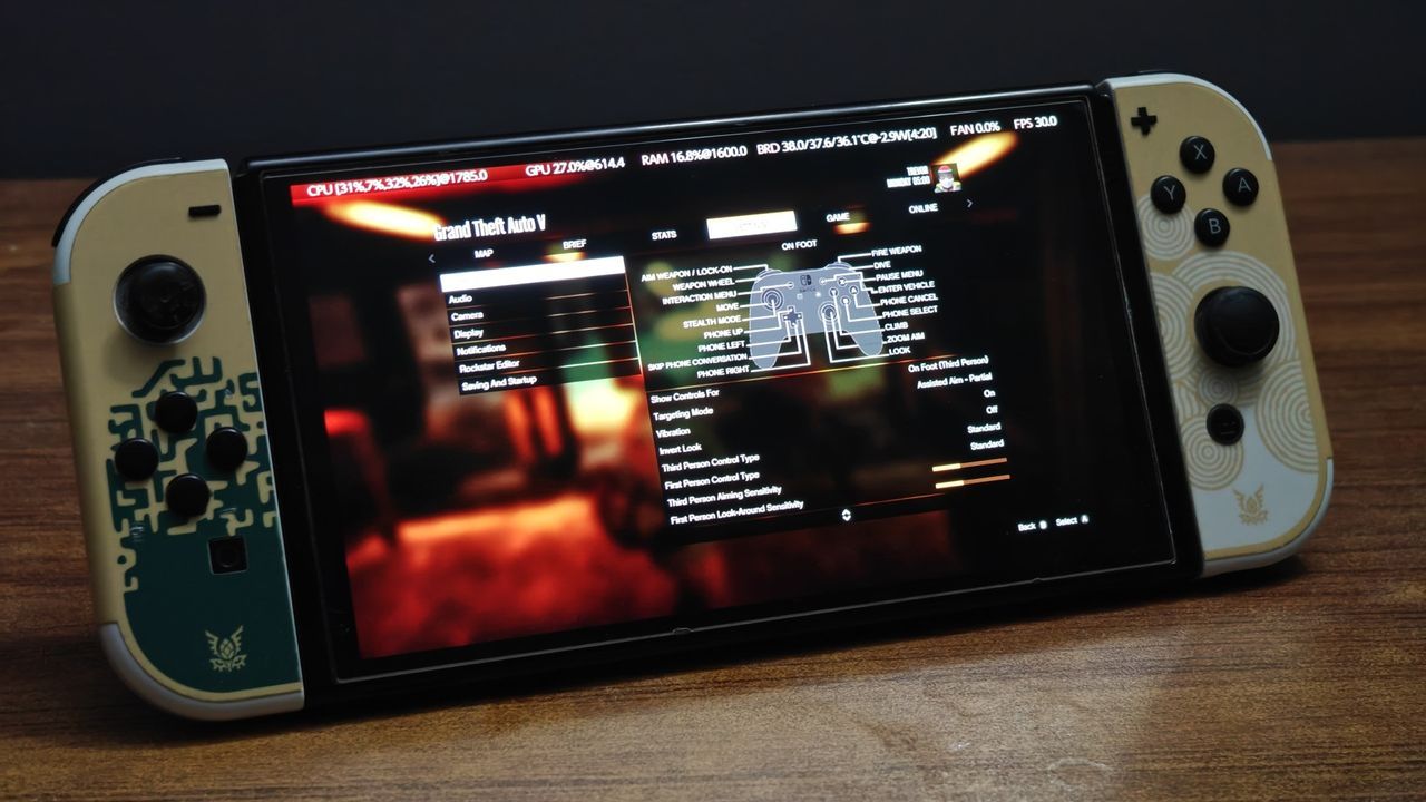 Featured image GTA V on Switch via Homebrew