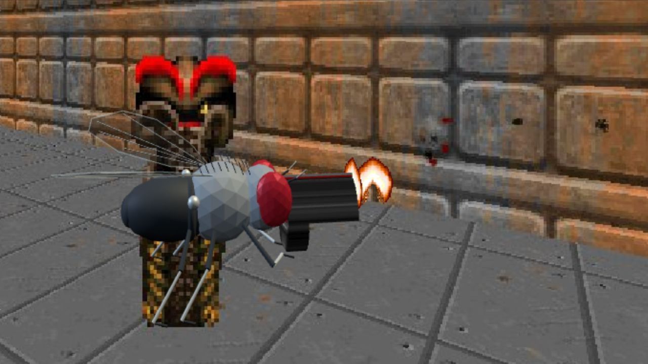 Featured image Fruit fly plays Doom Mario64 and Beat Saber thanks to brain mapping
