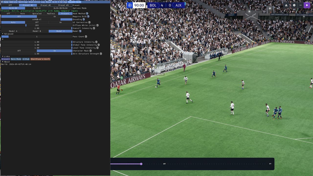 Featured image FM26 with DLSS 5 Neural computer people