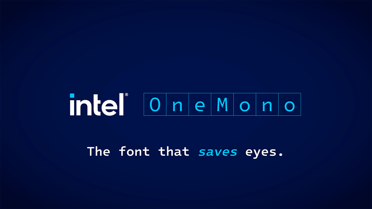 Featured image Intel revives One Mono font after opensource purge