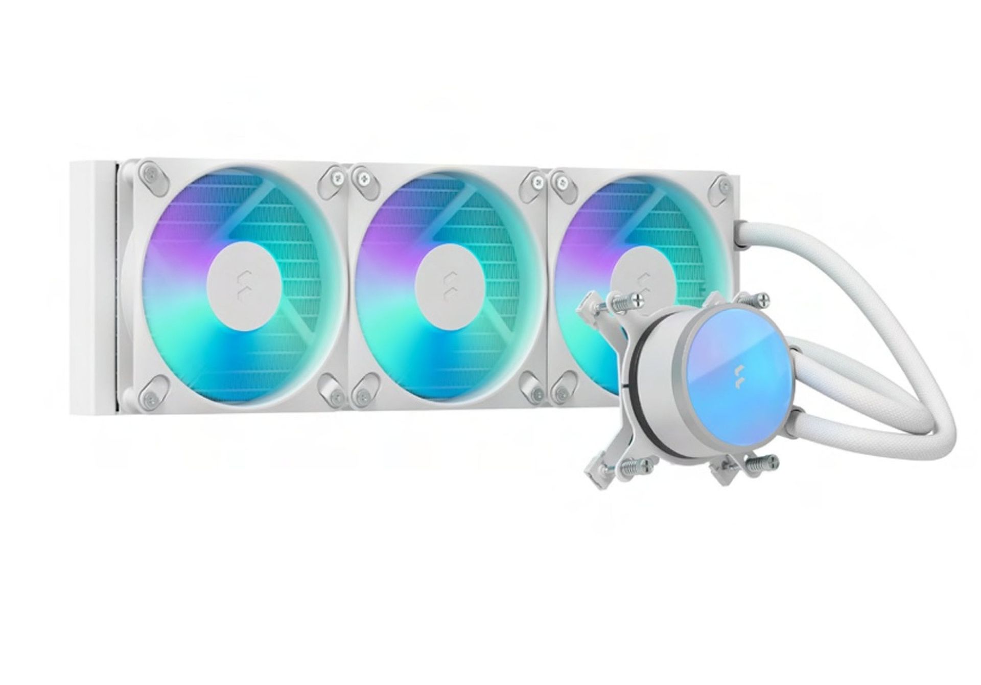 Featured image White AIO Cable Clutter Fractal Radius 360 Review